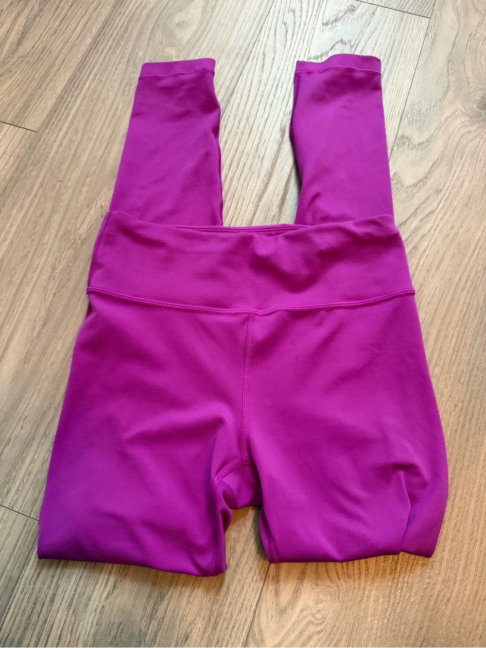Athleta Girl High Rise Powervita Chit Chat Tight Leggings Magenta Purple Large12